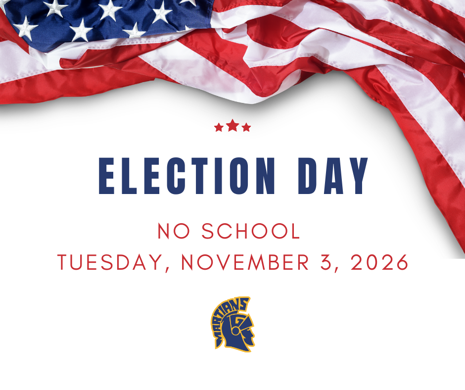  Election Day on Tuesday, November 3, 2026